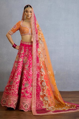 Torani Gul Embroidered Bridal Lehenga Set 