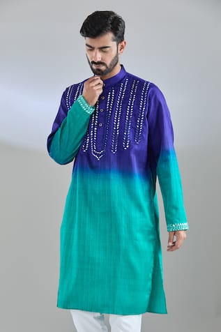 Arihant Rai Sinha Mirror Embroidered Kurta 