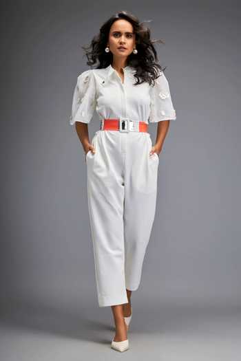 Deepika Arora Applique Placement Embroidered Jumpsuit 