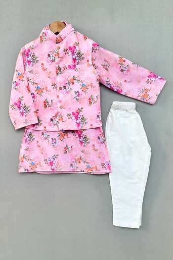 Label Neeti Bloom Print Kurta Set 