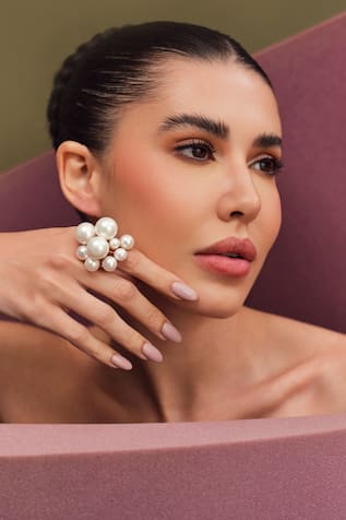 Pearl Cluster Ring 