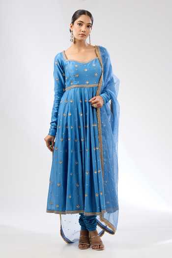 Priyal Prakash Gota Patti Embroidered Anarkali Set 