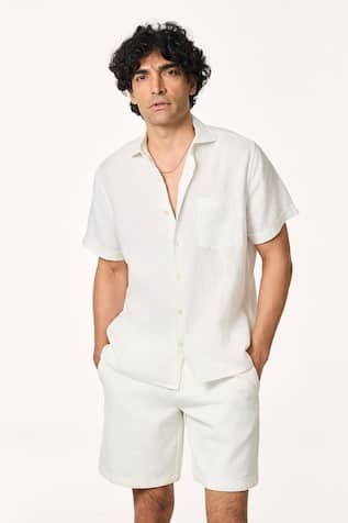 Terra Luna Solid Linen Shirt 