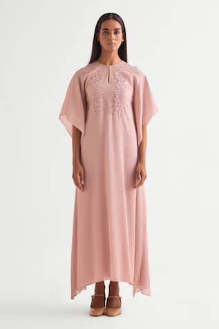 Namrata Joshipura Embellished Floral Applique Kaftan 