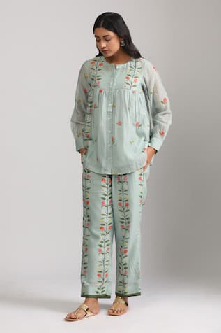Trendy tokari Florette Print Top & Pant Set 