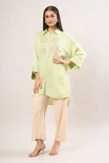 Namrata Joshipura Hibiscus Embellished Tunic 