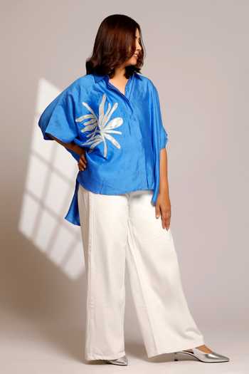 Eeda High Low Kaftan Shirt 