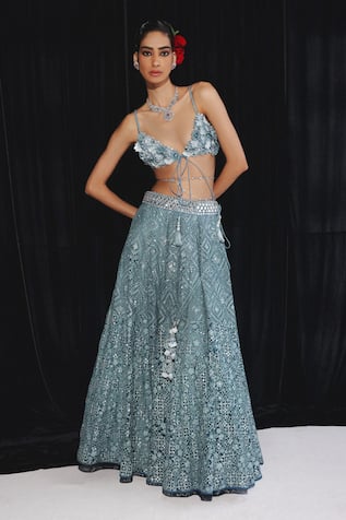 Twenty Nine 3D Bloom Embellished Bralette 