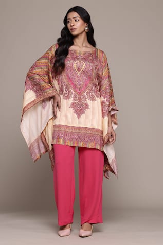 Ritu Kumar Asymmetrical Printed Kurti 