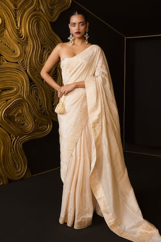 Ekaya Banaras Handwoven Kadhwa Banarasi Saree 