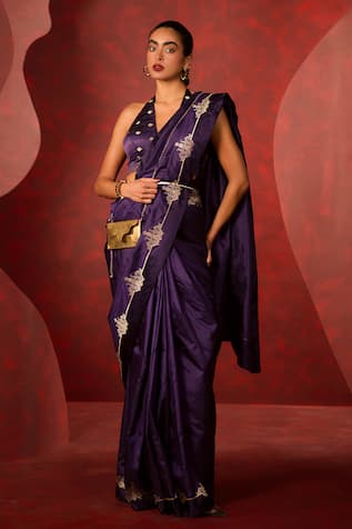 Ekaya Banaras Kadhwa Banarasi Silk Saree 