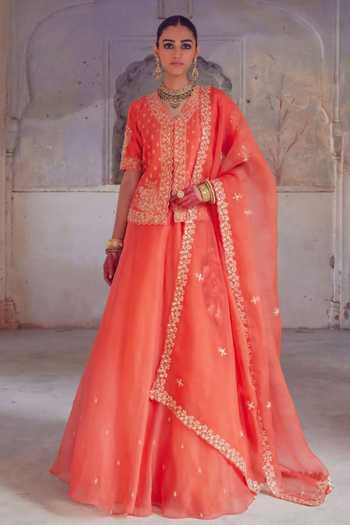 Vinita Bhansali Designer Rajputi Lehenga Set 