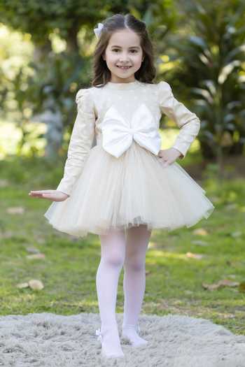 The Pony & Peony Co. Fawn Daisy Net Dress 