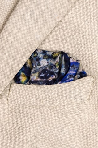 Wilderness Vista Silk Pocket Square 