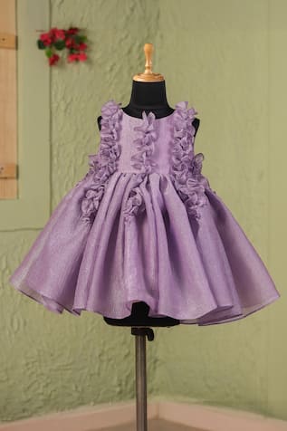 Casa Ninos Frilly Sleeveless Dress 