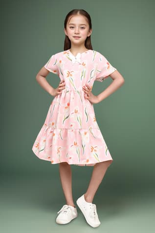 Floral Printed Frock 