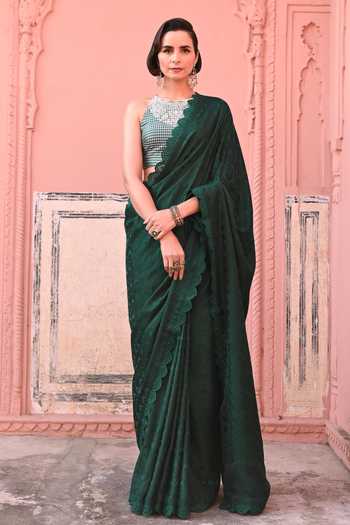 Kasturi Kundal O Haseena Tanchoi Handloom Saree 