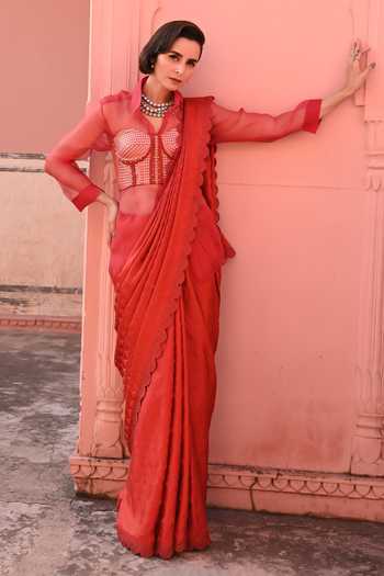 Kasturi Kundal O Haseena Tanchoi Handloom Saree 