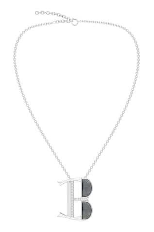 Contemporary Moissanite Pendant Necklace 