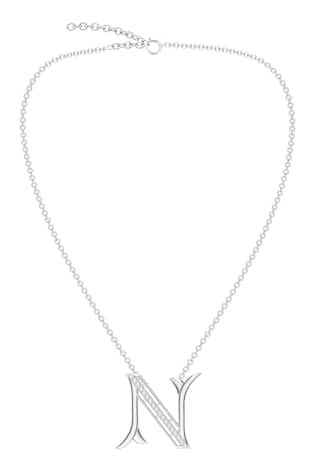 Moissanite Sterling Silver Pendant Necklace 