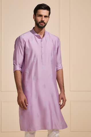 Raghavendra Rathore Jodhpur Opulent Lavender Glow Kurta 
