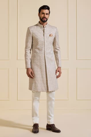 Raghavendra Rathore Jodhpur Textured Luxe Sherwani 