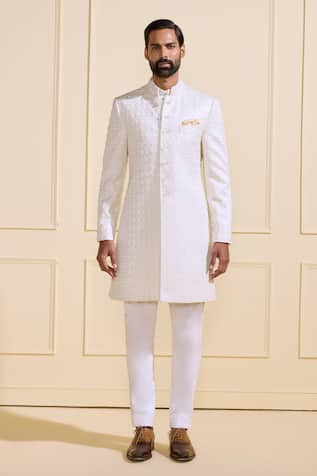 Raghavendra Rathore Jodhpur Ivory Luminescence Designer Sherwani 
