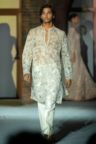 Mishru Embroidered Derek Kurta Set 