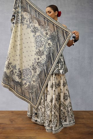 Torani Kalamkari Phulera Scarf 