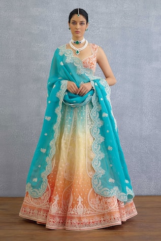 Torani Godhuli Meera Multi Color Lehenga Set 