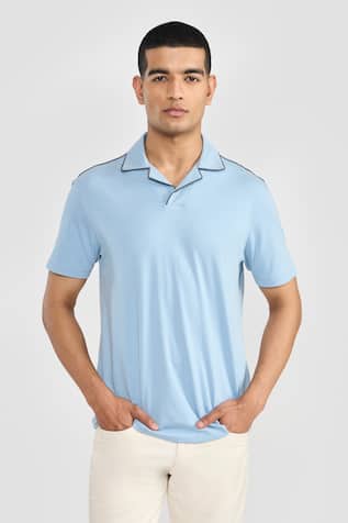 Perona Designer Blue T-shirt 