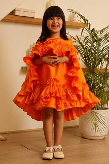Janyas Closet Ruffled Dress 