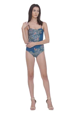 Limerick By Abirr N' Nanki Designer Multicolor Monokini 