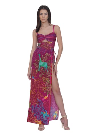 Limerick by Abirr N' Nanki Designer Printed Sarong 