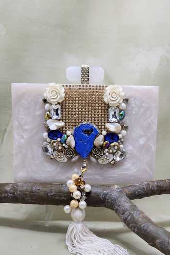 Adwita Bags & Jewels The Maharani Embellished Clutch 