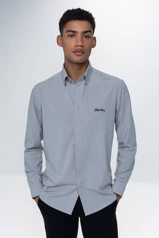 Light Grey Full Sleeved Shirt 
