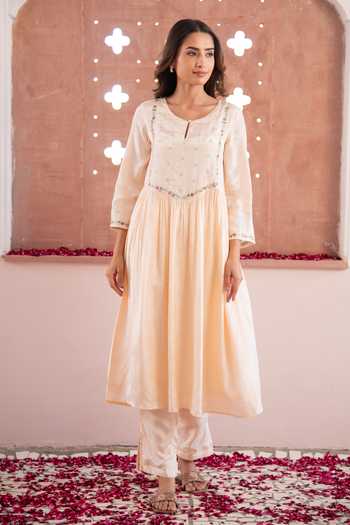 SEHER JAIPUR Zinath Kurta Set 