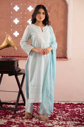 SEHER JAIPUR Inayat Kurta Set 