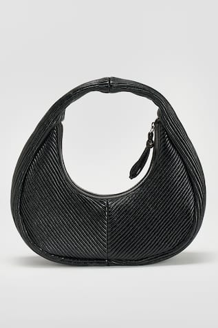 PERONA AGATHA Black Designer Handbag 
