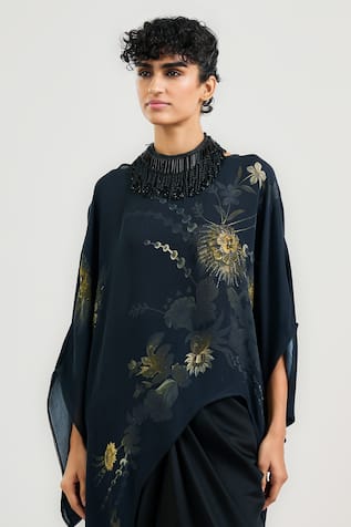 Designer Midnight Garden Top 