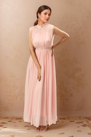 Samyukta Singhania Pleated Maxi Dress 