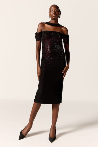 Manika Nanda Antlia Backless Dress 