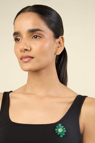 Isharya Enchanted Garden Brooch 