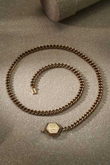 Tarun Tahiliani Antique Gold Chain Belt 