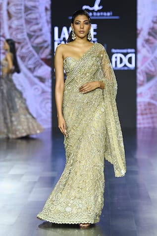 Megha Bansal Shalimaar Saree With Corset 