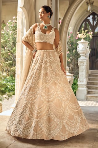 Seema Gujral Chandelier Lehenga Set 