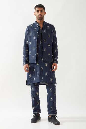 Son Of A Noble Snob Navy Madox Stamp Bundi Set 