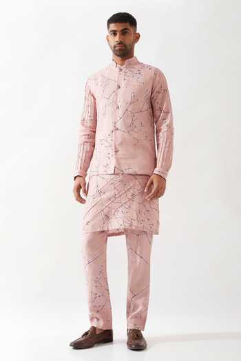Son Of A Noble Snob Madox Branch Printed Bundi 