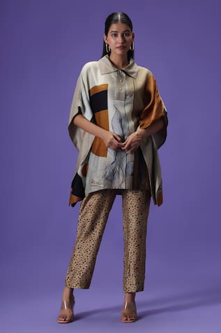 Label Radini Mocha Mirage Kaftan Set 