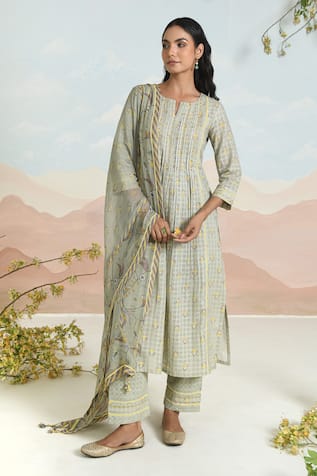 BAISE GABA Solvia Printed Kurta Set 